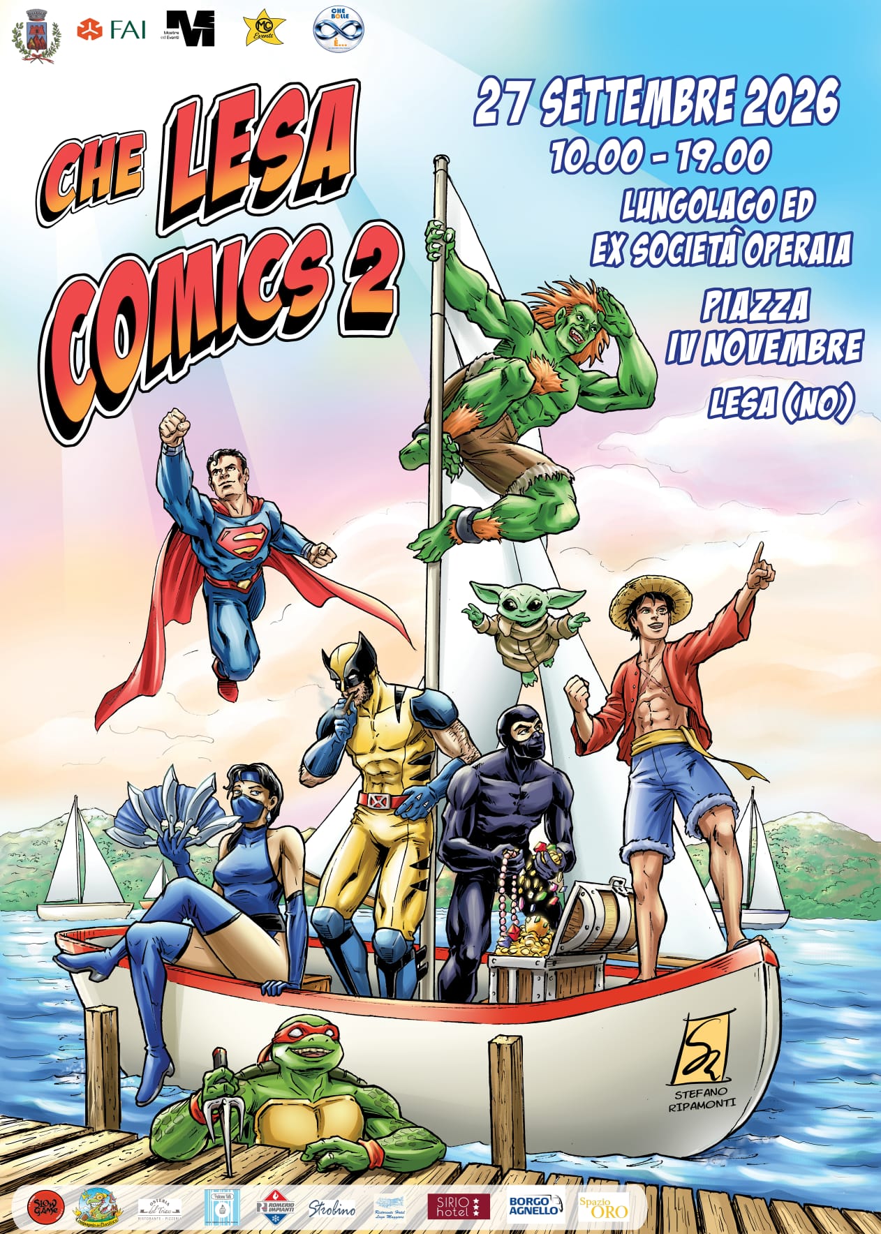 Locandina Lesa Comics 2